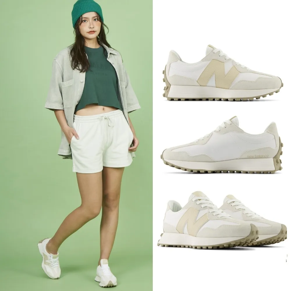 【NEW BALANCE】NB 復古鞋/運動鞋_女性_海鹽杏_WS327KG-B