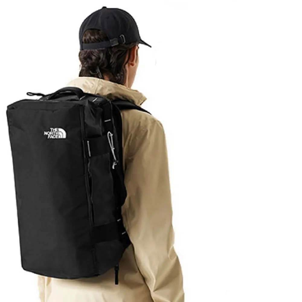 【The North Face】BASE CAMP VOYAGER DUFFEL 多功能背提兩用行李包32L.後背包(52RR-53R 時尚黑)