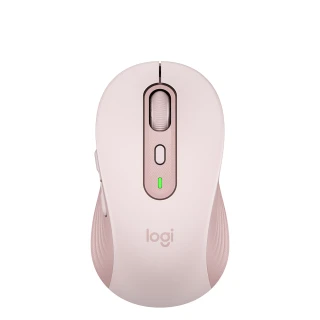 【Logitech 羅技】M750多工靜音無線滑鼠(玫瑰粉)