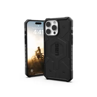 【UAG】iPhone 16 Pro Max 磁吸耐衝擊經典保護殼-黑(支援MagSafe無線充電)