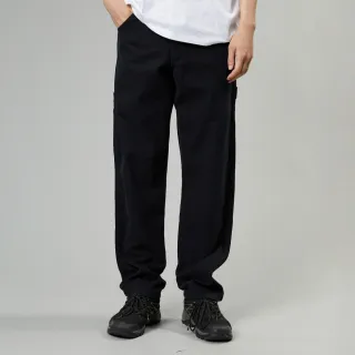 【Dickies】男款水洗黑純棉多口袋設計休閒工裝長褲｜DK012916C40