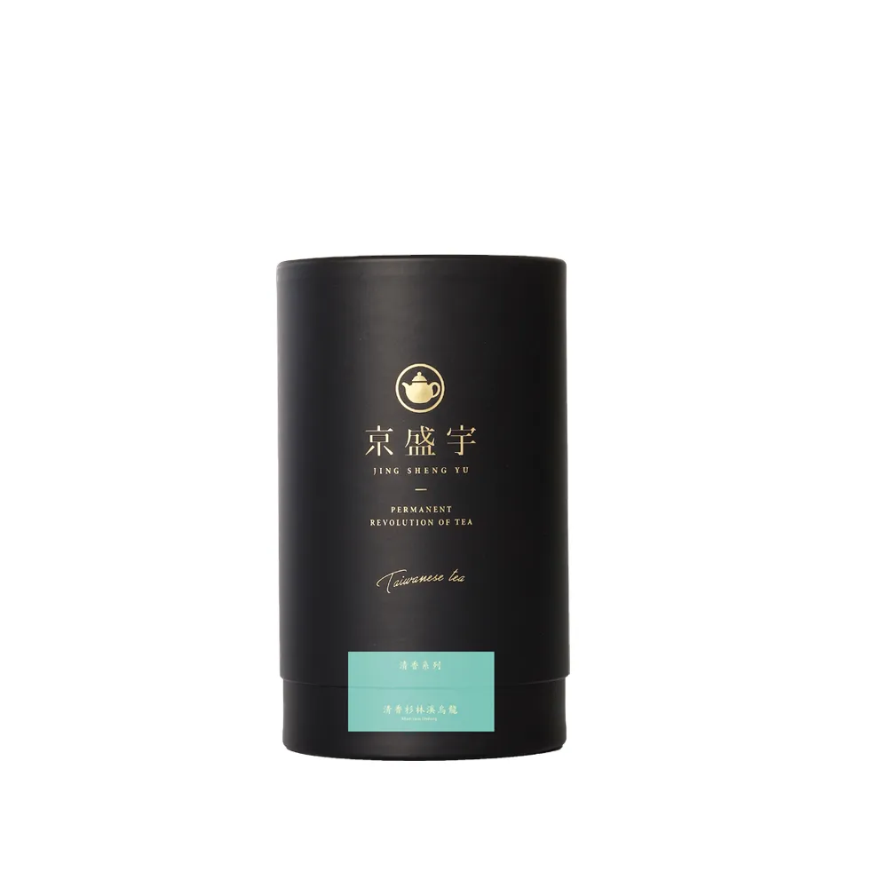 【京盛宇】清香杉林溪烏龍-200g品味罐裝茶葉(高山烏龍茶/100%台灣茶葉)