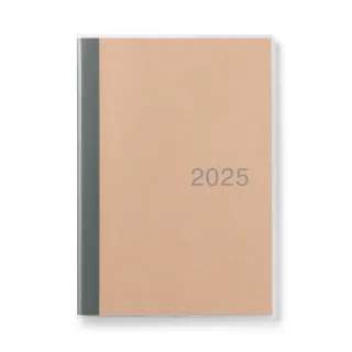 【MUJI 無印良品】月間筆記本/2024年12月開始/A5