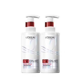 【LOREAL Paris 巴黎萊雅】髮芯修護強化洗髮露440ml_2入組