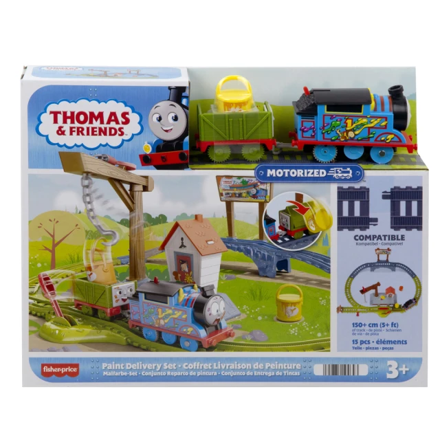 Thomas and Friends 湯瑪士小火車 油漆運輸組合