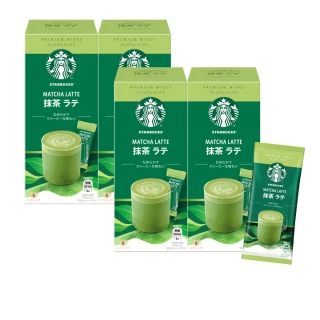 【STARBUCKS 星巴克】特選系列-抹茶拿鐵4入x4盒組(贈好禮)