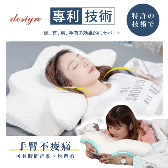 【Pure Sleep 純好眠】日本暢銷-殿堂的夢枕(記憶枕 支撐頸部 枕頭)