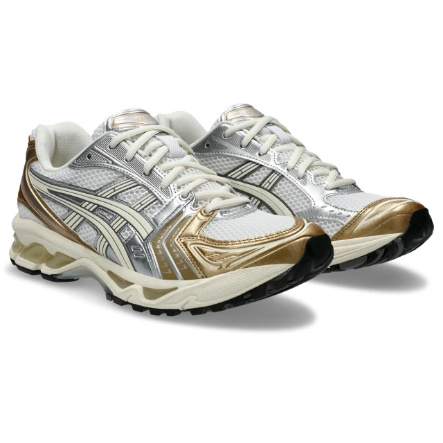 asics 亞瑟士 GEL-KAYANO 14 香檳金 男鞋 復古跑鞋 休閒鞋 穿搭(1203A537-104)