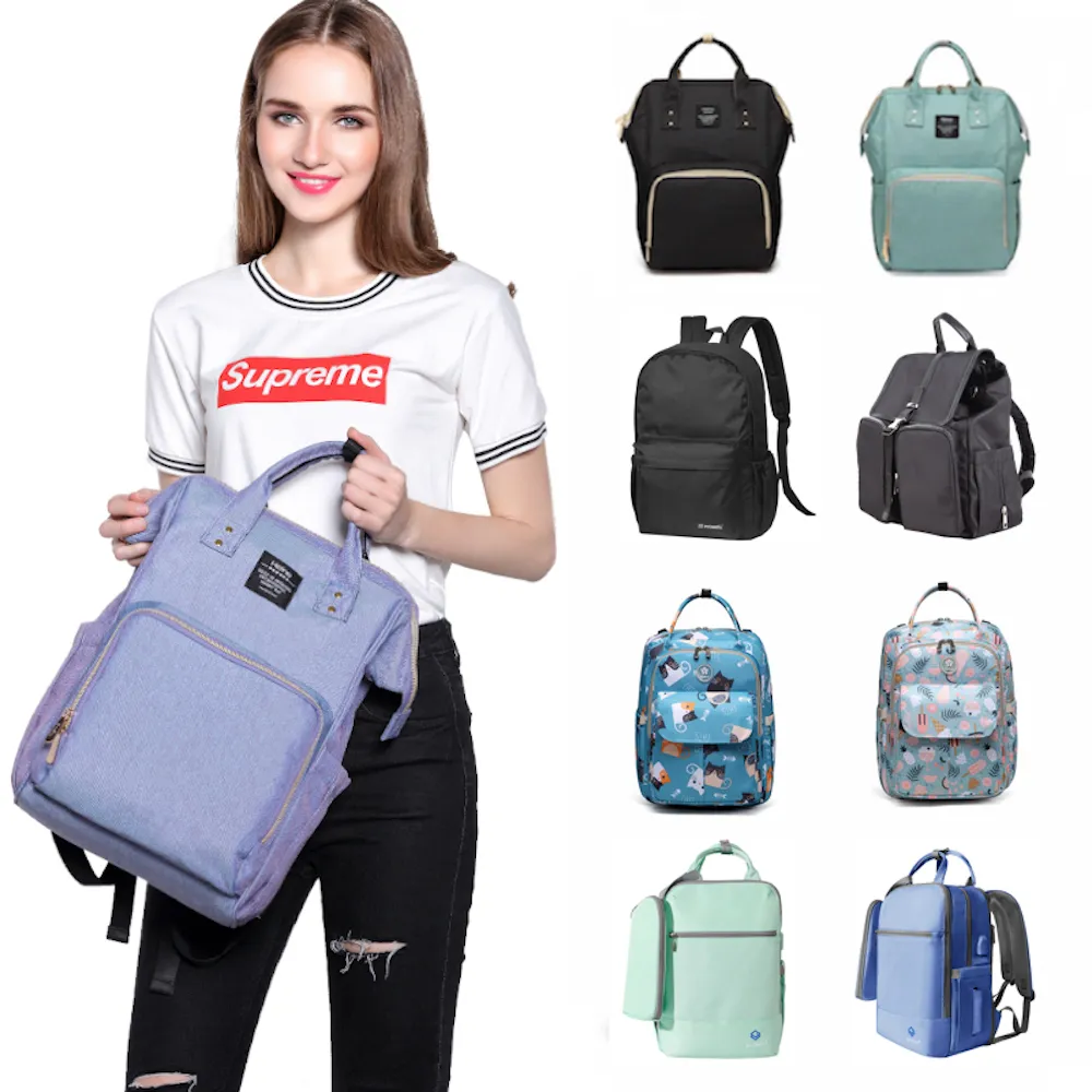 Heine 海恩】精選多功能媽媽包後背包/防潑水背包/流行女包育兒包待產包