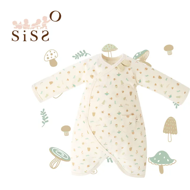 【SISSO】森林菇嚕菇天絲棉舒爽蝴蝶裝