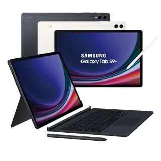 【SAMSUNG 三星】A+級福利品 Galaxy Tab S9+ 鍵盤套裝組 12.4吋 12G/256GB 5G(X816)