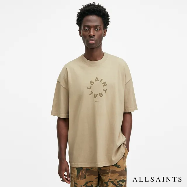 【ALLSAINTS】TIERRA 純棉寬鬆LOGO短袖T恤(多款任選)