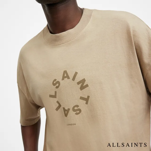 【ALLSAINTS】TIERRA 純棉寬鬆LOGO短袖T恤(多款任選)