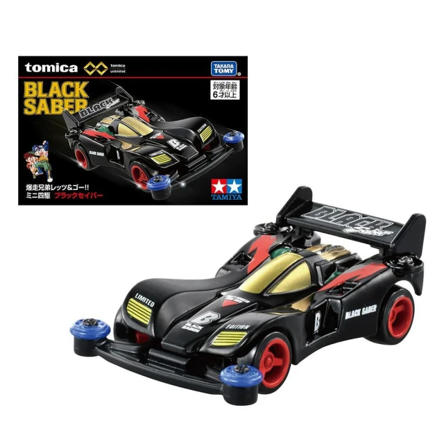 TOMICA 多美小汽車 PREMIUM 爆走兄弟 無極限PRM 黑色戰神 Black Sabe