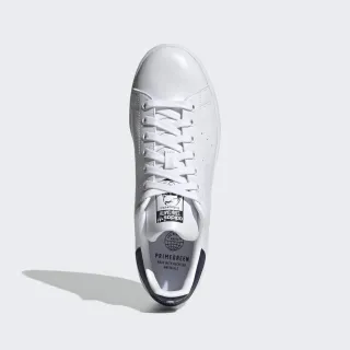 【adidas 愛迪達】Stan Smith 男鞋 運動 休閒 經典 穿搭 愛迪達 復古 低筒 史密斯 白 深藍(FX5501)