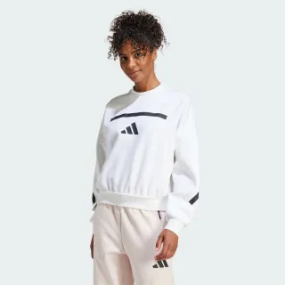 【adidas 愛迪達】Z.N.E. 長袖上衣 大學T 女 JI7554