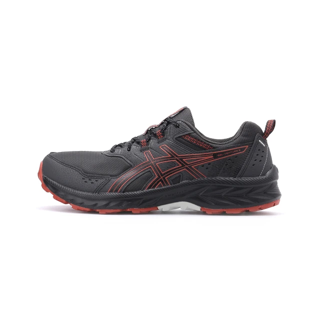 asics 亞瑟士 GEL-VENTURE 9 越野跑鞋 黑灰紅 男鞋 1011B488-021