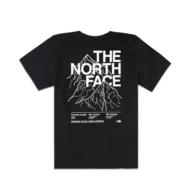 【The North Face】北臉短袖 男款 前後小LOGO 素面 短TEE 棉質 短袖T恤(百搭爆款/男女組合/大LOGO)