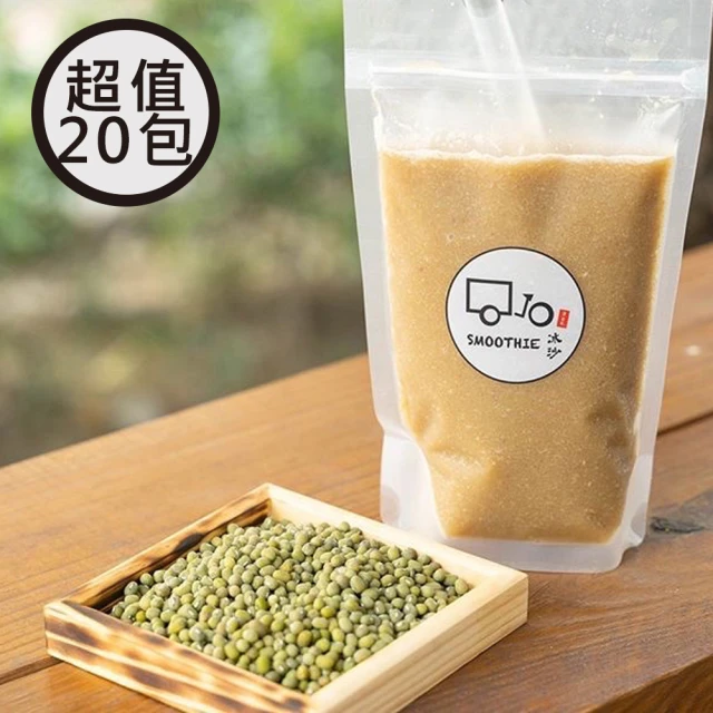 JOE_SMOOTHIE冰沙 綠豆冰沙400ml(20包/箱)