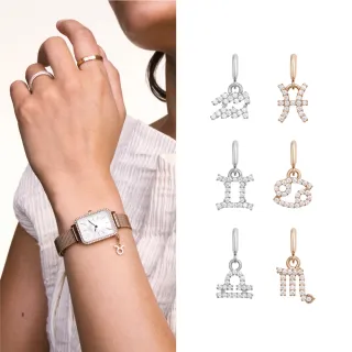 【Daniel Wellington】Zodiac Crystal 星座系列 手錶吊墜 玫瑰金/星光銀(任選兩色)