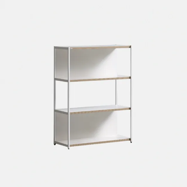 【DESKER】BOOKCASE 韓國設計監製 800型 三層書櫃 開放型 80*32*106cm(書櫃/收納櫃/置物櫃/專人組裝)