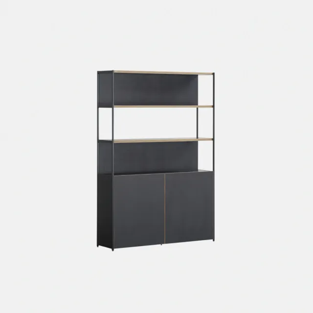 【DESKER】BOOKCASE 韓國設計監製 1200型 五層書櫃 收納型 120*32*174cm(書櫃/收納櫃/置物櫃/專人組裝)