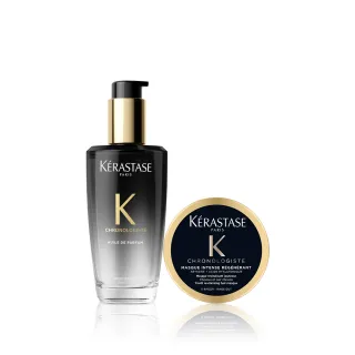 【KERASTASE 巴黎卡詩】黑鑽極萃逆時玫瑰香氛露100ml(卡詩髮油/護髮油)