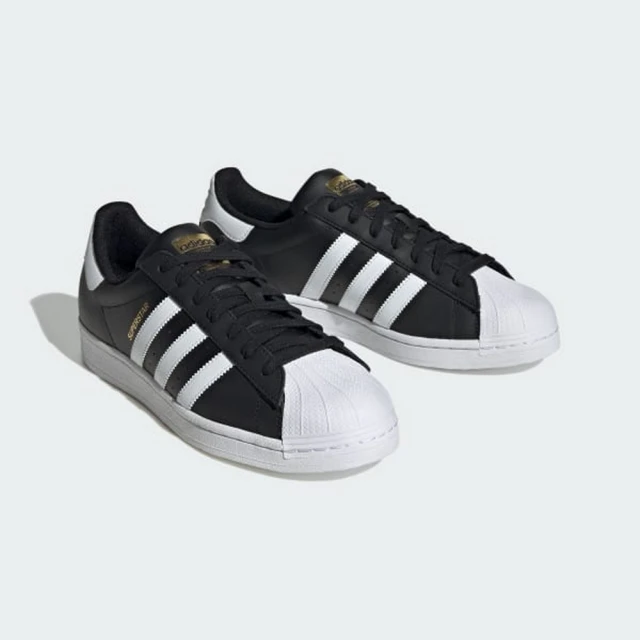 adidas 愛迪達 SUPERSTAR 黑色 金標 貝殼頭 穿搭 運動 男女款(ID4636 ∞)