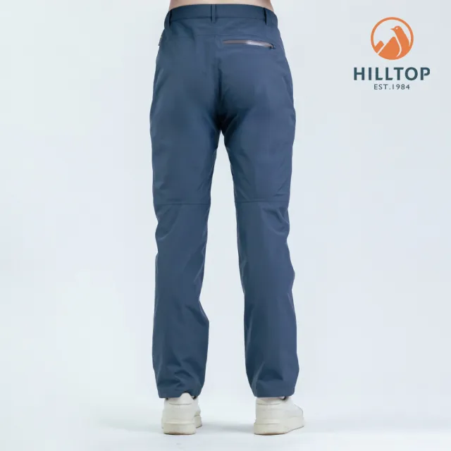 【Hilltop 山頂鳥】GORE-TEX 防水透氣保暖長褲 男款  深灰藍｜PH31XMO2ECK0