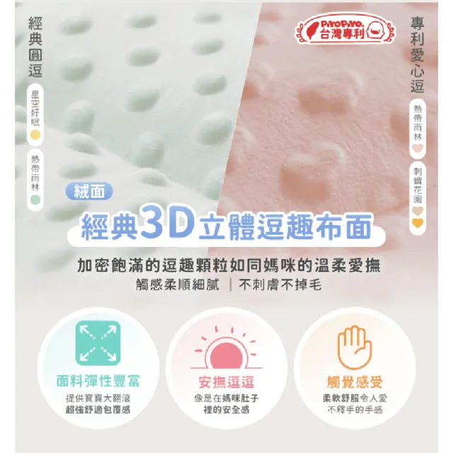 【Piyo Piyo 黃色小鴨】體感瞬涼加大雙面逗逗枕 50x30cm(涼感枕 逗逗枕 雙面枕 親子)