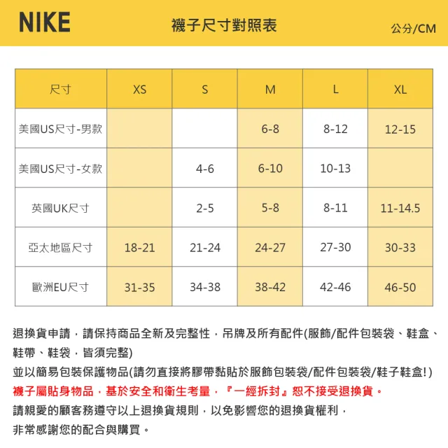 【NIKE 耐吉】襪子 中筒襪 運動襪 3雙組 U NK ED CSH CREW 144 VRSTY 米/奶茶/藍 FQ0325-901