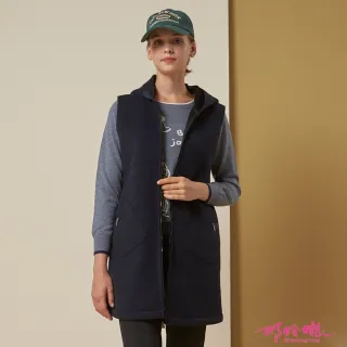 【巧玲瓏】長版連帽口袋背心 3674839