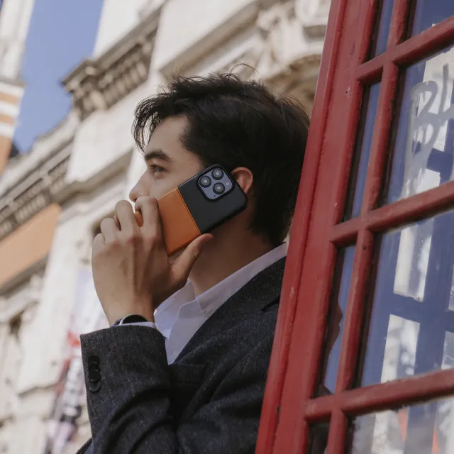 【alto 奧沰】iPhone 16 6.1吋 Metro系列 插卡式輕薄防摔皮革手機殼(真皮 插卡 防摔 輕薄)
