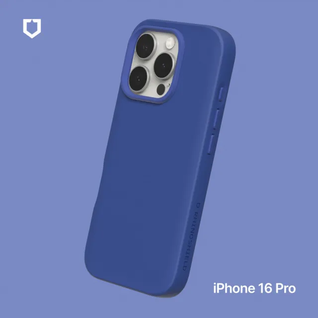 【RHINOSHIELD 犀牛盾】iPhone 16 Pro 6.3吋 SolidSuit 經典防摔背蓋手機保護殼(獨家耐衝擊材料)