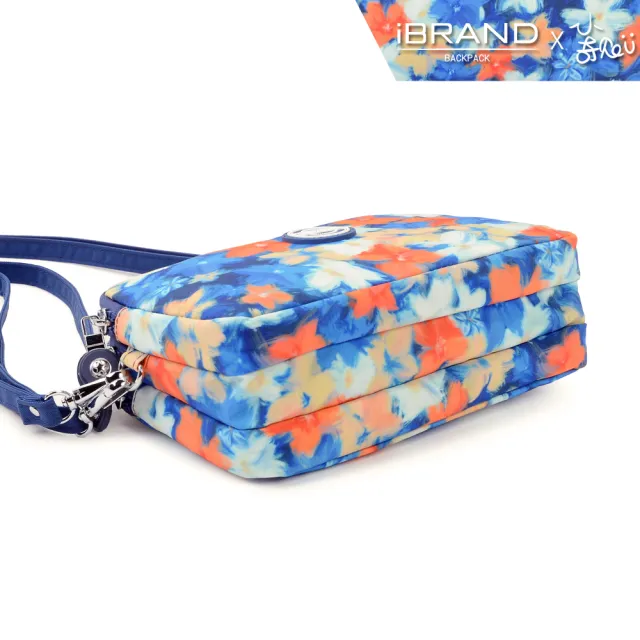 【iBrand】雙11 輕盈防潑水三層2WAY手提側斜背包(防水包 任選)