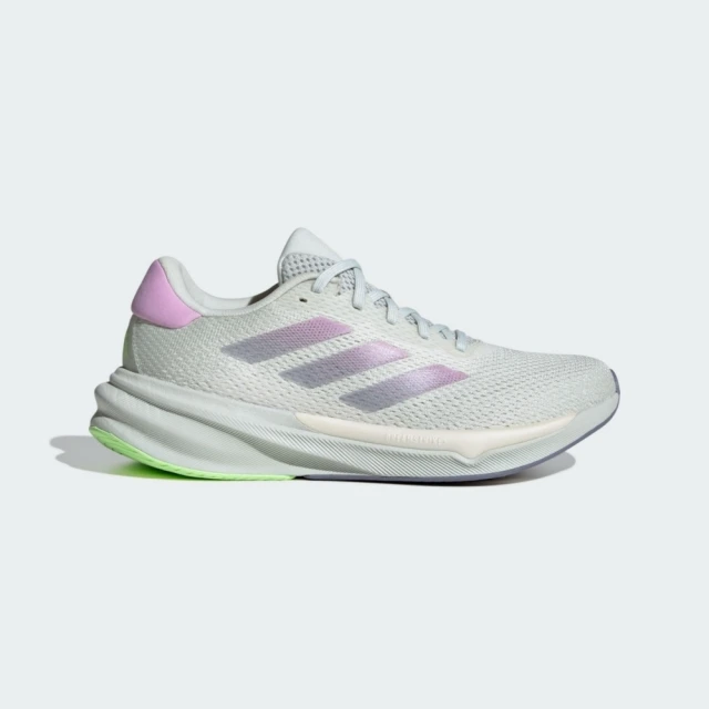 adidas 愛迪達 Supernova Stride W 女 慢跑鞋 運動 路跑 透氣 緩震 舒適 綠紫(IG8283)