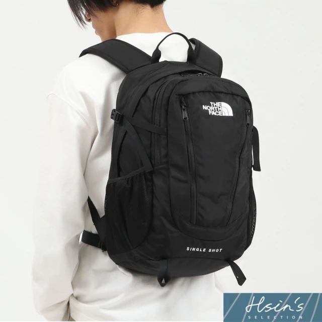 The North Face 日本版 Single Shot 中小型 北臉 黑色 帆布 防潑水 北面 女包 男包 背包 書包 後背包