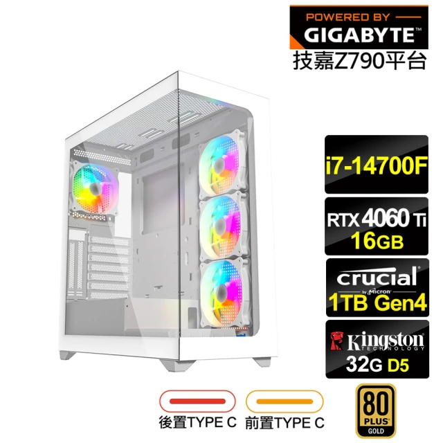 技嘉平台 i7廿核GeForce RTX 4090{荷魯斯G