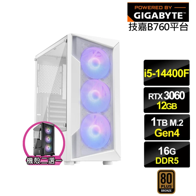 技嘉平台 i5十核GeForce RTX 4060TI{天鷹