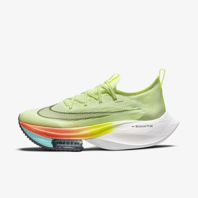 NIKE 耐吉 Wmns Air Zoom Alphafly Next% 女 慢跑鞋 氣墊 淺黃(CZ1514-700)