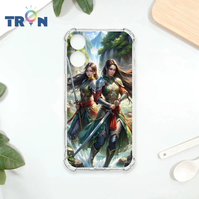 TRON iPhone 16/16 PLUS/16 PRO/16 Pro Max 對決少女 四角防摔 軟殼 手機殼