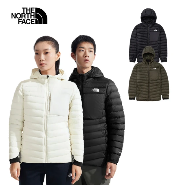 The North Face 冬季必備-男女款防潑水保暖連帽羽絨外套(多款任選)