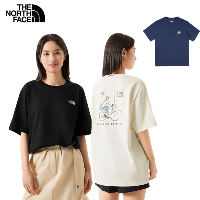 The North Face 男女款多機能品牌LOGO短T(多款任選)