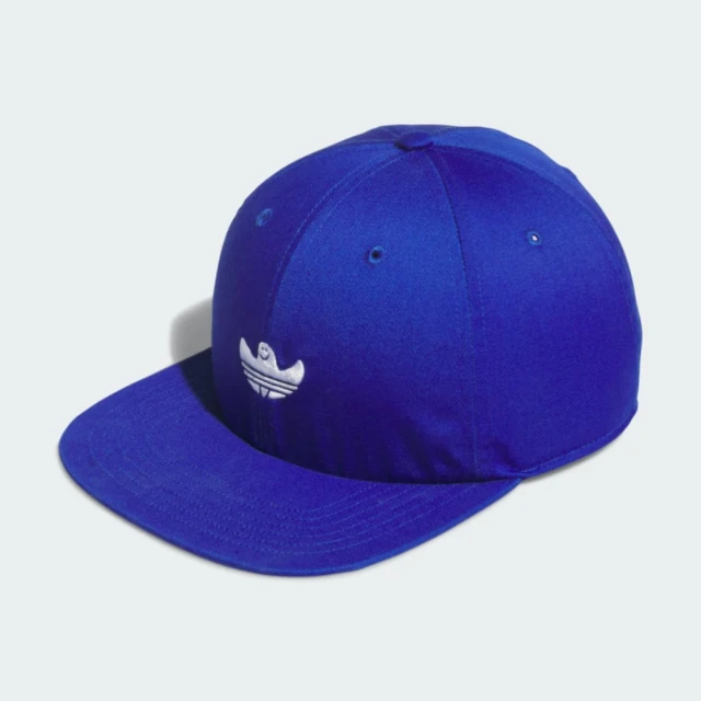 adidas 愛迪達 帽子 棒球帽 運動帽 遮陽帽 三葉草 SHMOO HAT 藍 IZ1960