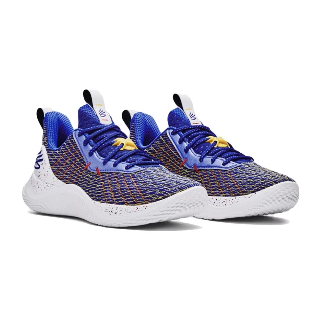 UNDER ARMOUR Under Armour Curry Flow 10 藍黃白加州 3026949-400(休閒鞋 男鞋)