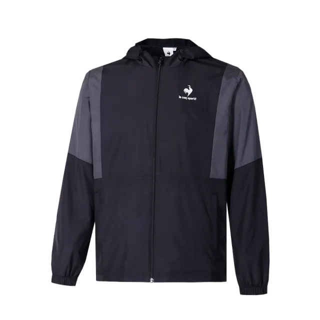 【LE COQ SPORTIF 公雞】防潑水運動基礎防風外套 男女款-4色-LWU61791_LWU62791