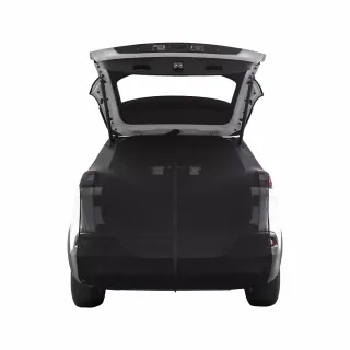 【舒而嘉】汽車磁吸式車尾蚊帳 XL 126-135cm(防蚊蟲 通風遮陽 附收納袋 SUV 休旅車 露營 車宿 車露)