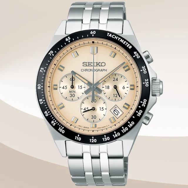 【SEIKO 精工】CS系列 經典時尚計時腕錶 錶 手錶 送禮(SBTR045J/8T63-02R0S)