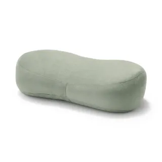 【MUJI 無印良品】柔軟多用途靠枕/迷你/薄荷綠