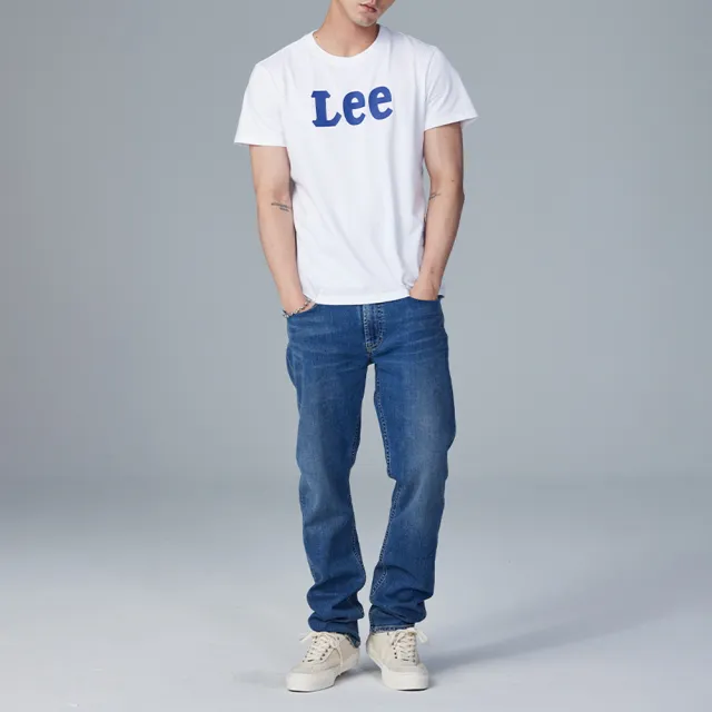 【Lee】男裝 牛仔褲 / 726 中腰標準直筒 中藍洗水(LB31705798R)